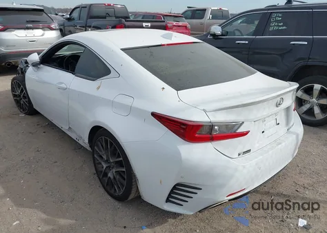 2017 Lexus Rc 200T z USA, uszkodzony, nr VIN JTHHA5BC6H5007519